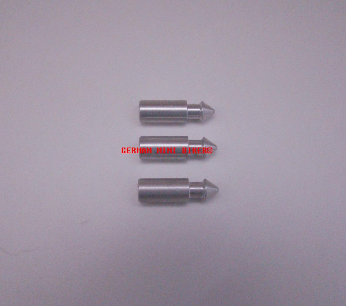 Alu Pin Batteriedeckel 3cm D: 10mm 3 STK 