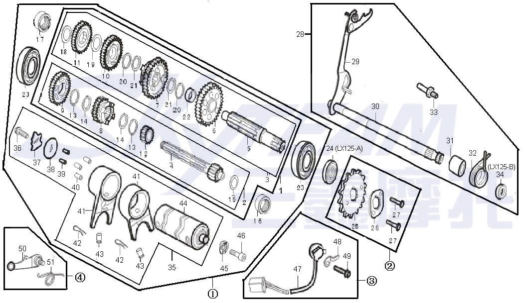 PASSSCHEIBE PRIMÄRWELLE 17MM ABB. 1.13 