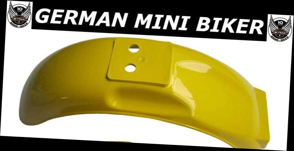 Schutzblech Skymini Gelb hinten 