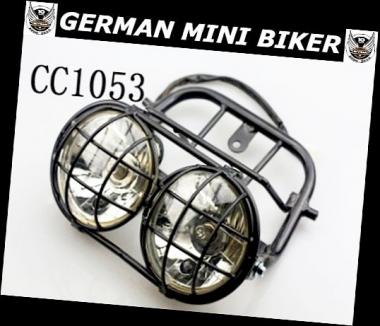 Doppelscheinwerfer Enduro Black Skymini-Monkey  CC1053 