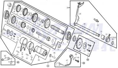 PASSSCHEIBE PRIMÄRWELLE 17MM ABB. 1.13 