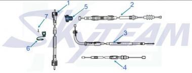 -Trex Chokezug 50cc 